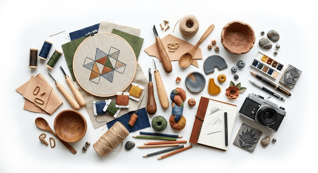 A beautiful finished paper craft scene — the kind of result you'll create